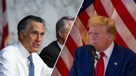 Mitt Romney Says Bragg Made Political Decision In Trump Case