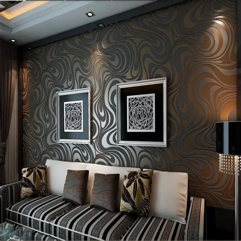 Beibehang Modern Luxury 3d Wallpaper Bedroom Living Room Tv Backdrop Wallpaper Papel De Parede