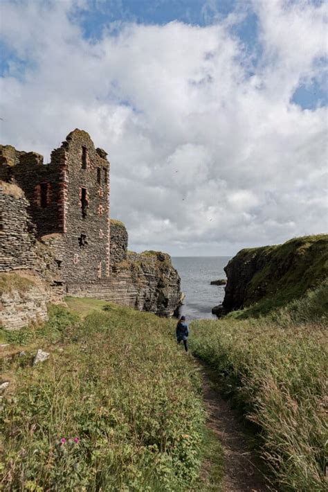 Castle Sinclair Girnigoe An Excellent Walk At Noss Head Scotland