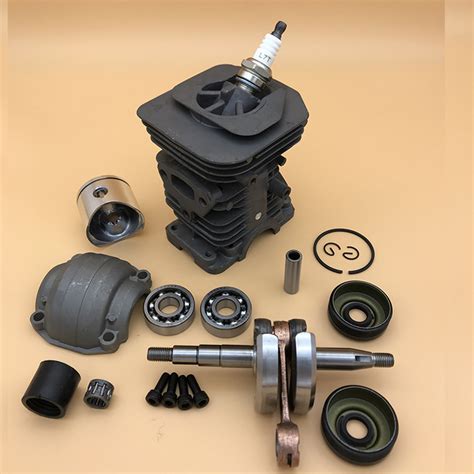 Mm Piston Cylinder Crankshaft Crank Bearing Oil Seal Engine Kit For