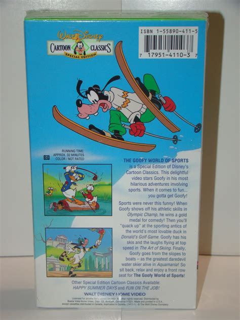 Walt Disney Cartoon Classics Special Edition The Goofy World Of