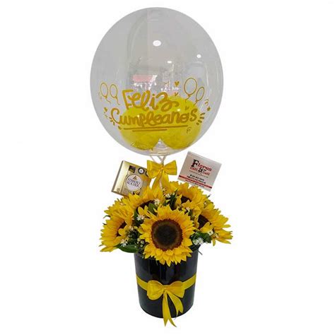 Arriba Images Arreglos Florales Con Girasoles Para Cumplea Os