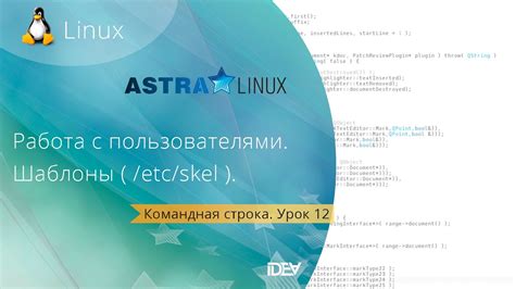 Урок 12 Работа с пользователями Шаблоны etc skel Бесплатные Уроки