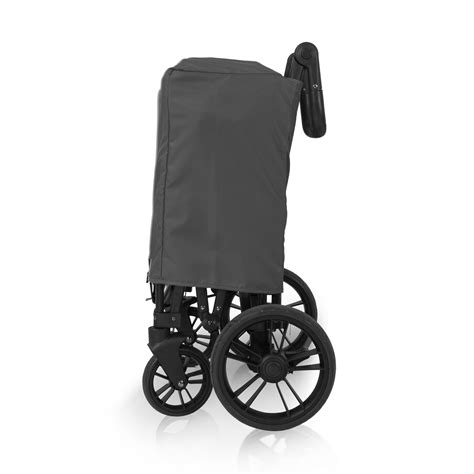 Wonderfold X Multi Purpose Push Pull Double Stroller Wagon Gray