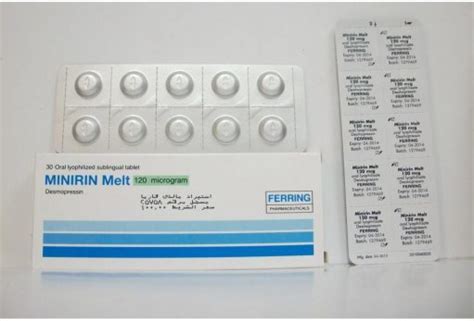 Minirin Melt 120 Mcg Tablet FERRING PHARMA Fitbynet