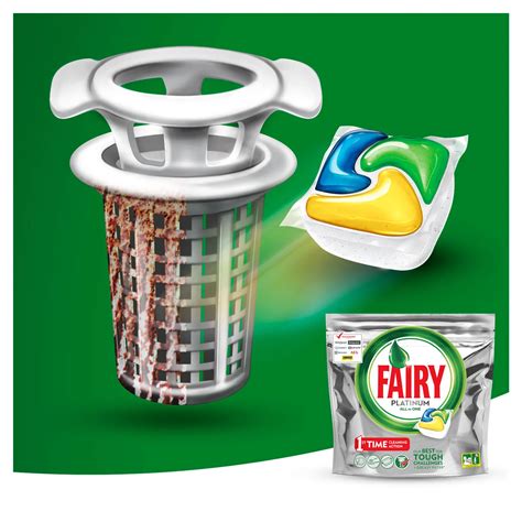 Капсулы для посудомоечной машины Fairy Platinum All in one 70 шт