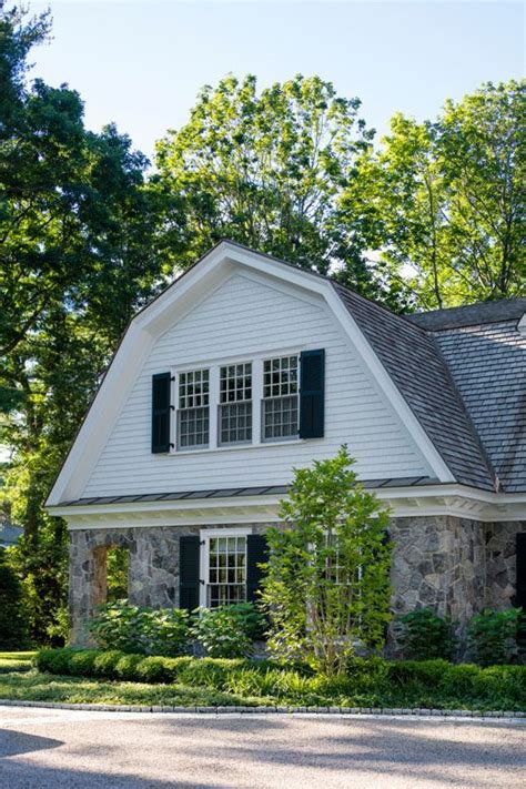 Stone Gambrel Patrick Ahearn Architect Colonial House Exteriors