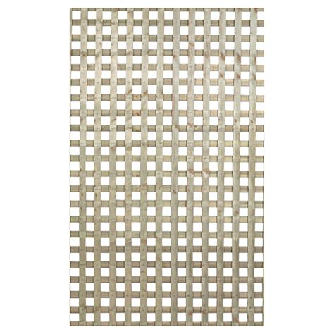 Privacy Pressure Treated Wood Lattice Square 1 75 In X 4 Ft X 8 Ft L47 16gps Rona