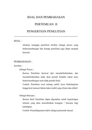 Soal Dan Pembahasan Doc