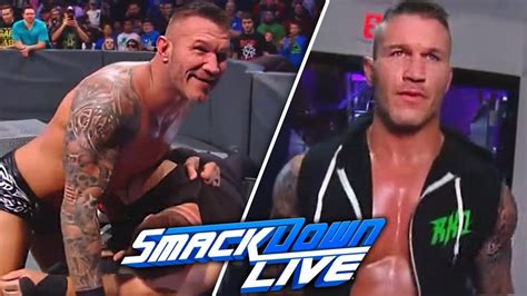 Randy Orton Goes Crazy Heel Turn Wwe Smackdown Live Review