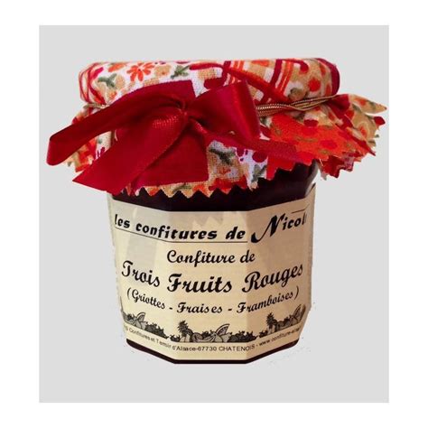 Confiture De Fruits Rouges De Nicole Le Th Ier Collection