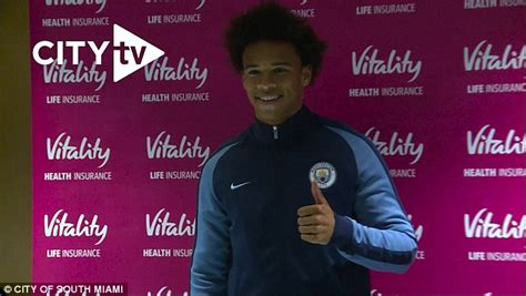 Leroy Sane Hails New Boss Pep Guardiola After Completing £37m Move To