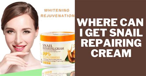 Where can I get snail repairing cream