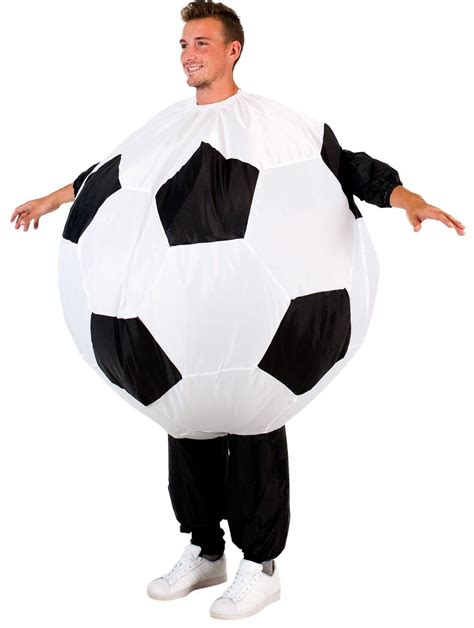 Inflatable Soccer Ball Costume for Adults