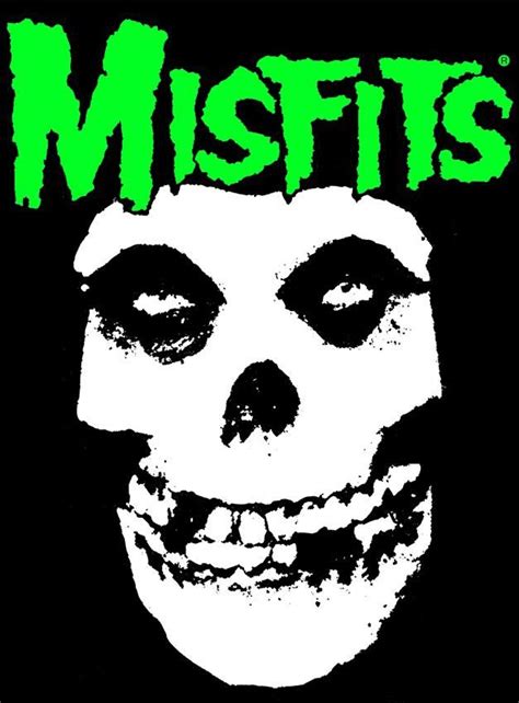 The Misfits Misfits Band Art Band Stickers Rock Band Posters