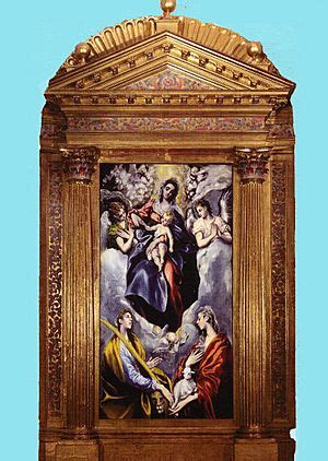 Retablos De La Capilla De San Jos El Greco Para Ni Os