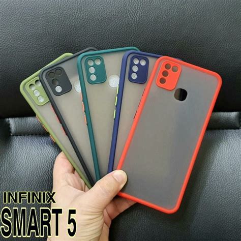 Jual INFINIX HOT 9 PLAY INFINIX NOTE 7 INFINIX SMART 5 CASE SOFT DOFT HARDCASE MATTE PROTECT