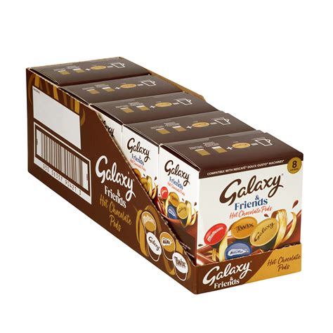 Buy Galaxy Friends Hot Chocolate Dolce Gusto Compatible Pods 5 Boxes