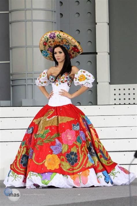 Vestidos Tradicionales Del Mundo Vestidos Tipicos De Mexico Traje De