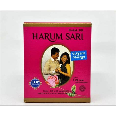 Bedak Harum Sari 10 Sachet 蝦皮購物