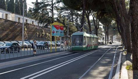 Roma nuova linea tranviaria Togliatti Cinecittà Ponte Mammolo