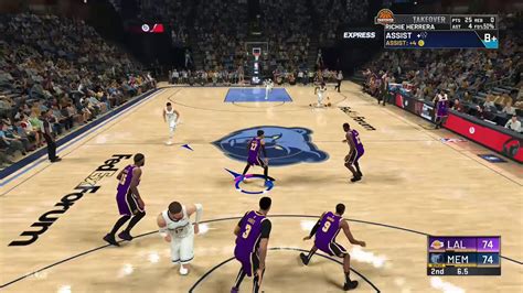 Nba2k20 Half Court Shot Buzzer Beater Youtube