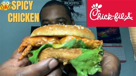 Chick Fil A Grilled Spicy Deluxe Chicken Sandwich Review Youtube