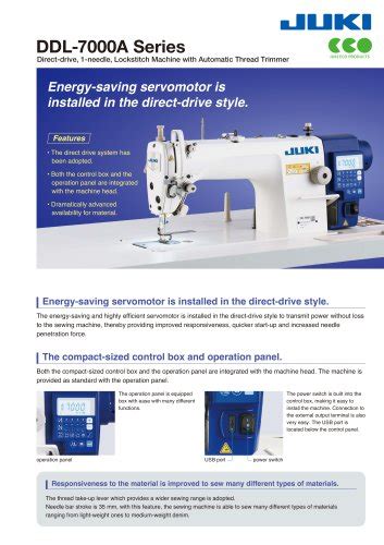 All Juki Industrial Sewing Machine Catalogs And Technical Brochures