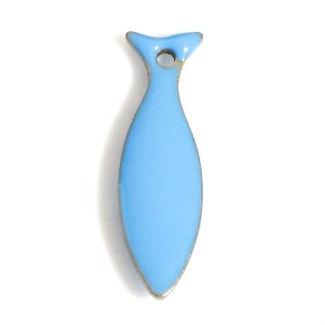 Ps Pax Pendentifs Poisson Sardine Mm R Sine Maill Bleu