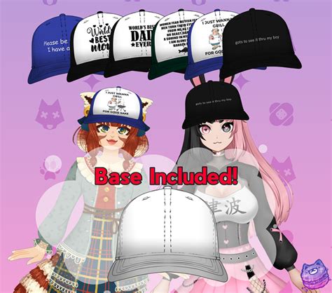 Free Silly Vtuber Hat Assets Inc Base Riꓘo 理子 S Ko Fi Shop Ko Fi ️ Where Creators Get