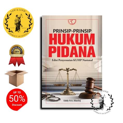 Jual PRINSIP PRINSIP HUKUM PIDANA Edisi Penyesuaian KUHP Nasional