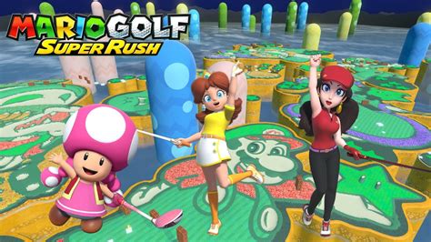 Mario Golf Super Rush Standard Golf Toadette Vs Daisy Vs Pauline