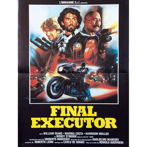 Final Executor Movie Poster 15x21 In