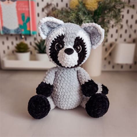 Racoon H Kelanleitung Ella Crochet