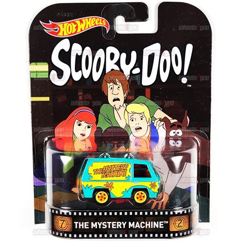 The Mystery Machine Scooby Doo Hot Wheels Retro Entertainment Real Riders