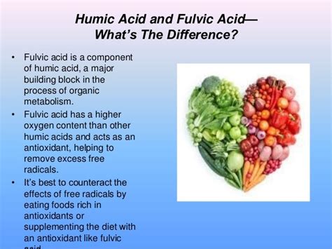 Benefits of Humic and Fulvic acid