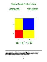 Rusczyk R. Intermediate Algebra. the Art of Problem Solving 2008 ...