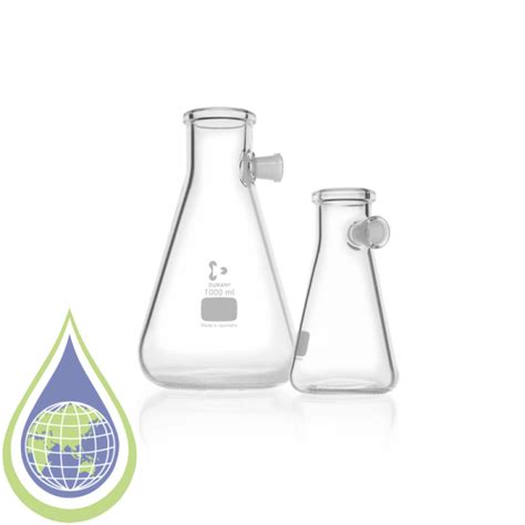 Duran Filtering Flasks And Bottles With Side Arm Socket Erlenmeyer Shape