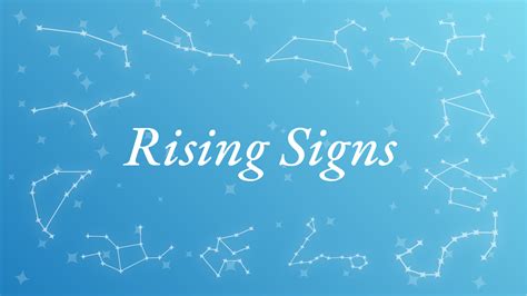 Rising Sign Meaning What Your Ascendant Sign Reveals About You