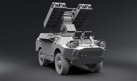 Strela 1 Scale model 3D model 3D printable | CGTrader