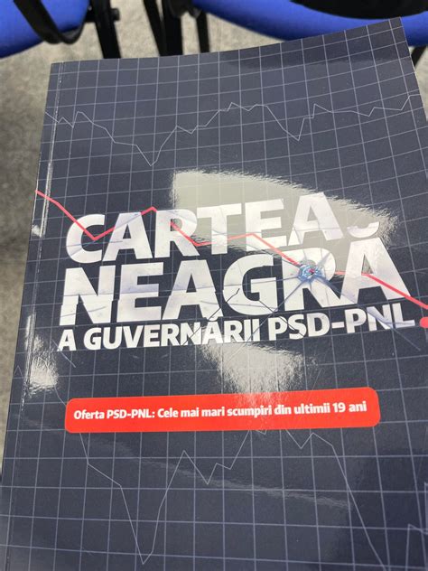 U R A Lansat Cartea Neagr A Guvern Rii P D Pnl Informatii Utile