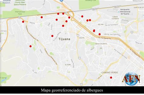 Mapa Georreferenciado De Albergues