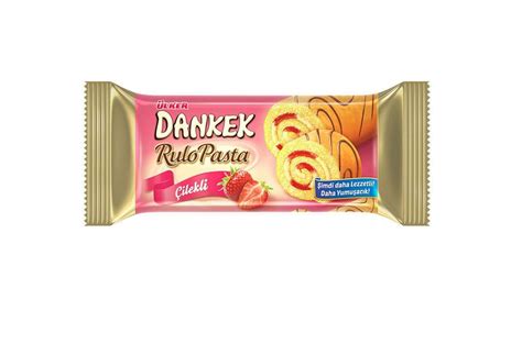 Ulker Dankek Rulo Pasta Cake Strawberry 235 Gr X 8 Atlas Food