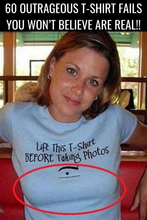 Outrageous T Shirt Fails You Wont Believe Are Real Funny Moments