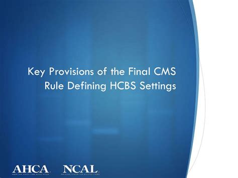 Ppt Preliminary Analysis Of Hcbs Final Rule Powerpoint Presentation