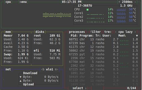 How To Install Bashtop A Resource Monitoring Tool For Linux Lintut