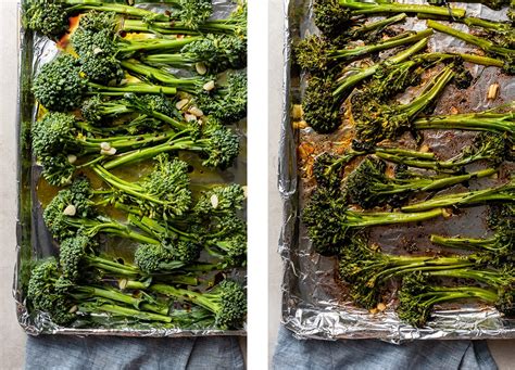 Crispy Oven Roasted Broccolini Nourish And Fete