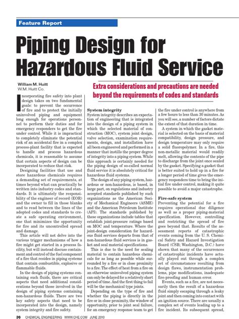 Pdf Piping Design Hazardous Fluid Service Dokumen Tips