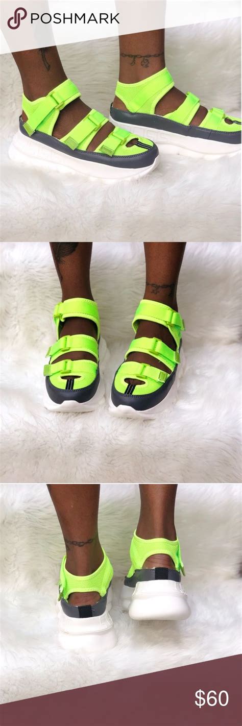 Women Lime Green Sandals