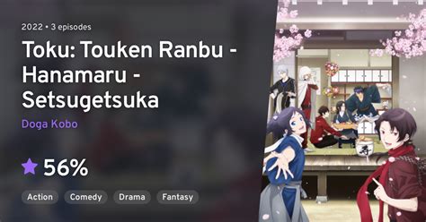 Toku Touken Ranbu Hanamaru Setsugetsuka AniList